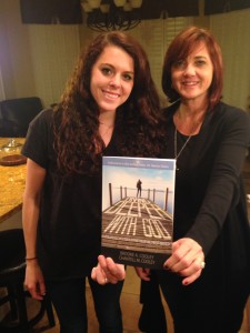 Chantell and Brooke Cooley with their book Diving Deeper.