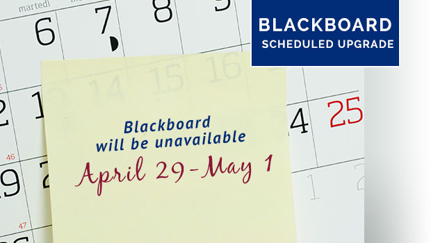 Scheduled Blackboard Upgrade - The Columbia Southern University